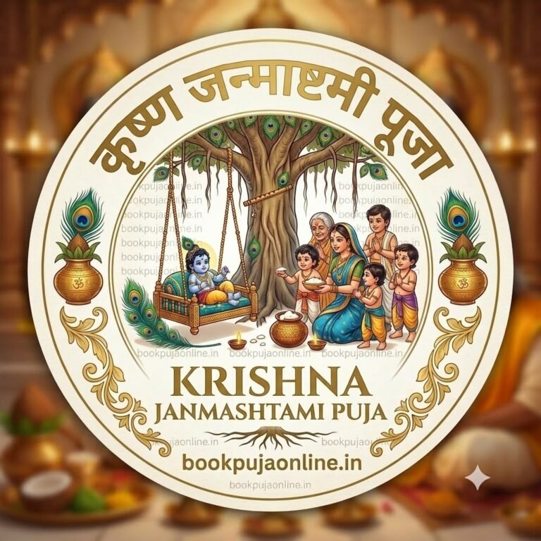Krishna Janmashtami Puja and Laddu Gopal Abhishekam Online Booking
