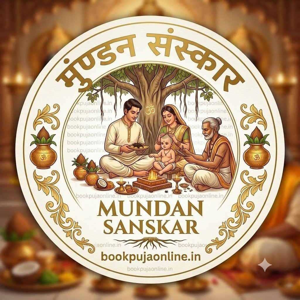 Book Certified Pandits for Authentic Vaidik Mundan Sanskar Puja.