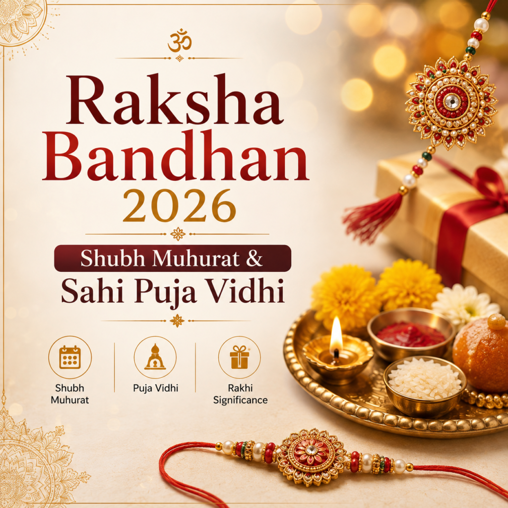 Raksha Bandhan 2026 Shubh Muhurat aur Puja Vidhi